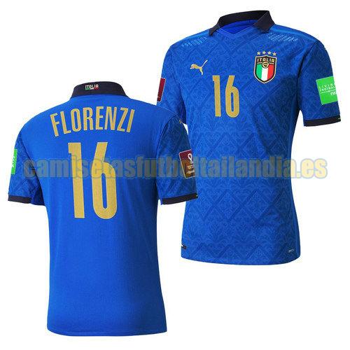 camiseta priemra italia 2022 alessandro florenzi 16