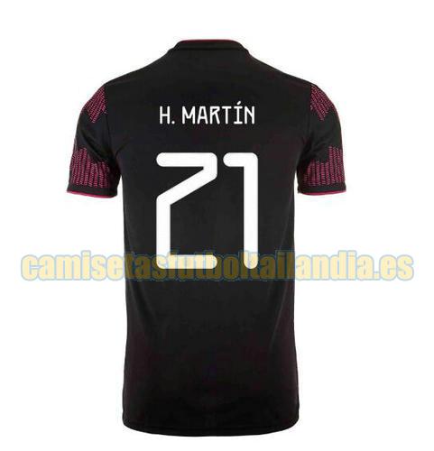 camiseta priemra mexico 2021-2022 henry martin 21