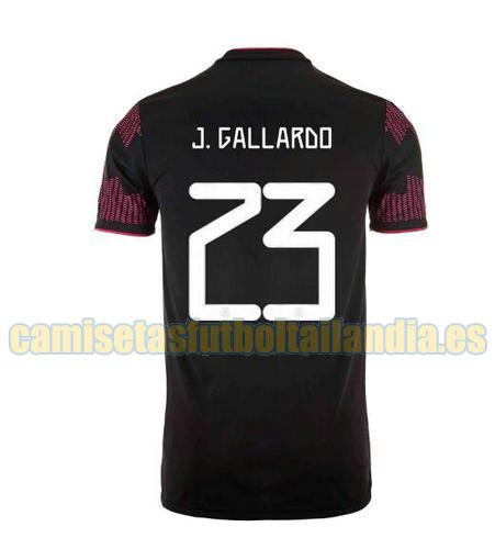 camiseta priemra mexico 2021-2022 jesus gallardo 23