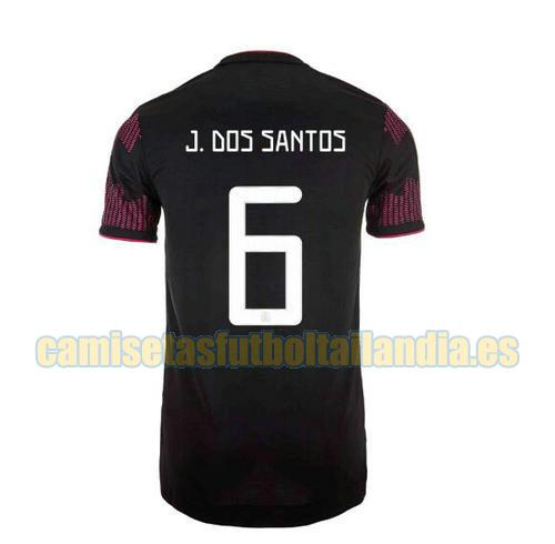 camiseta priemra mexico 2021-2022 jonathan dos santos 6