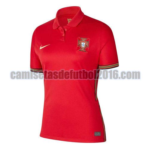 camiseta priemra portugal 2020-2021 mujer