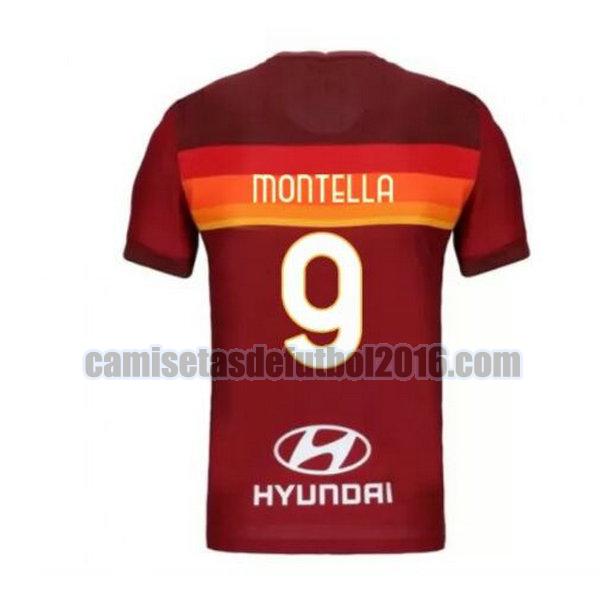 camiseta priemra roma 2020-2021 montella 9