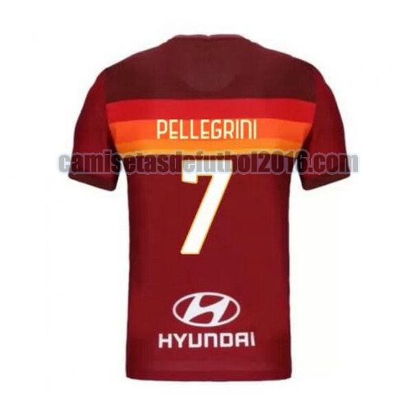camiseta priemra roma 2020-2021 pellegrini 7
