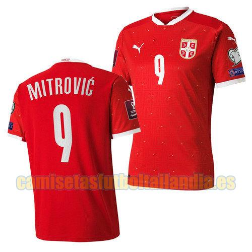 camiseta priemra serbia 2022 aleksandar mitrovic 9