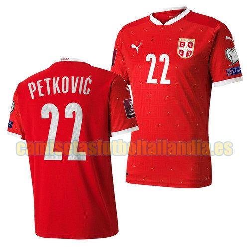 camiseta priemra serbia 2022 marko petkovic 22