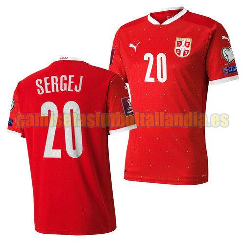 camiseta priemra serbia 2022 sergej milinkovic savic 20