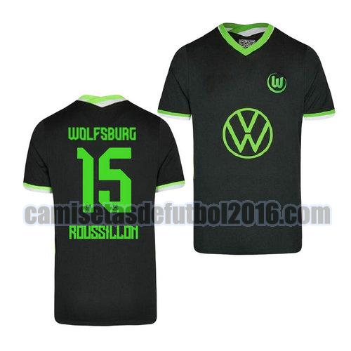 camiseta priemra vfl wolfsburg 2020-2021 jerome roussillon 15