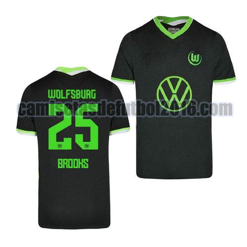 camiseta priemra vfl wolfsburg 2020-2021 john brooks 25