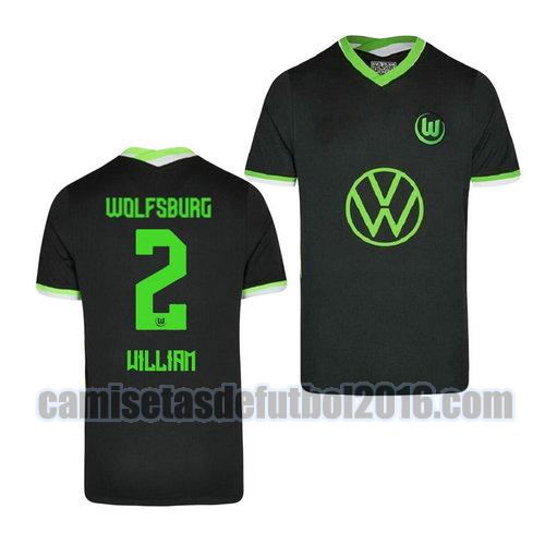 camiseta priemra vfl wolfsburg 2020-2021 william 2