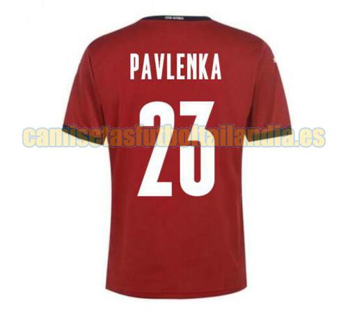 camiseta prima czech republic 2020-2021 pavlenka 23