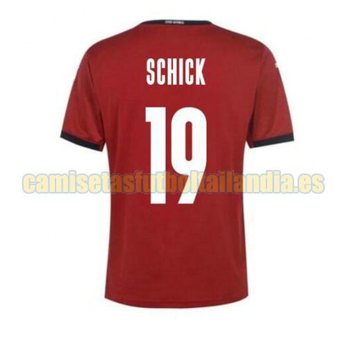 camiseta prima czech republic 2020-2021 schick 19
