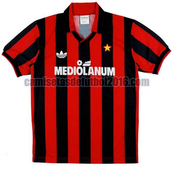 camiseta primera ac milan 1991-1992