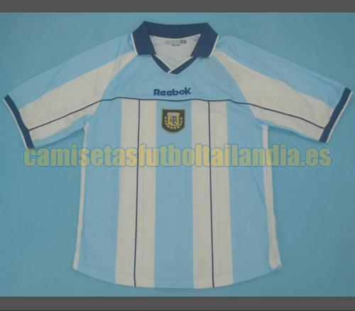 camiseta primera argentina 2001 azul