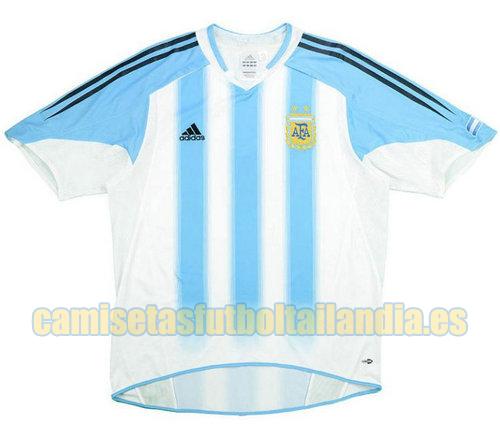 camiseta primera argentina 2004 blanco