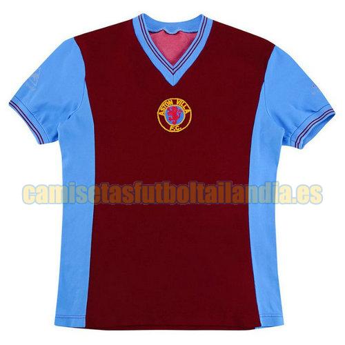 camiseta primera aston villa 1981-1982 rojo