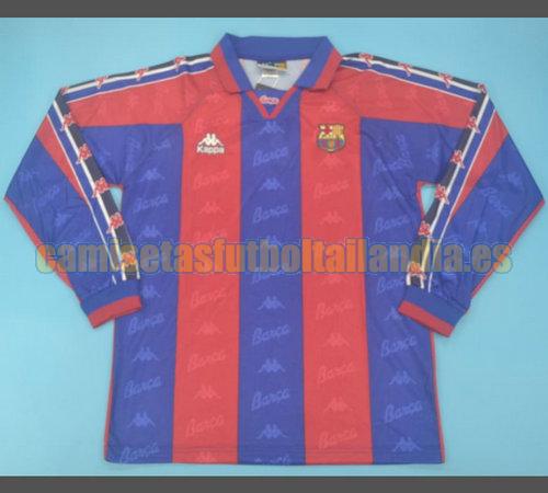 camiseta primera barcelona 1996-1997 rojo ml