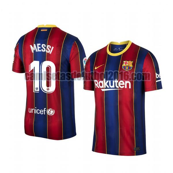 camiseta primera barcelona 2020-2021 lionel messi 10