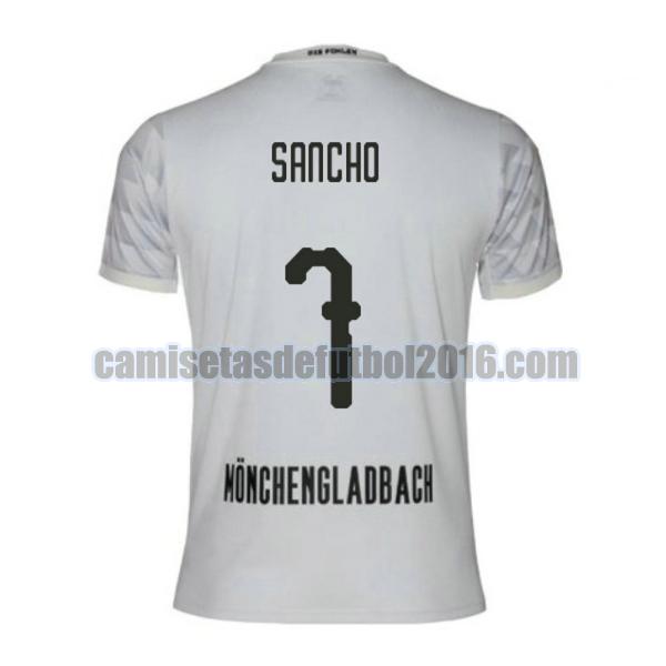 camiseta primera borussia mönchengladbach 2020-2021 sancho 7
