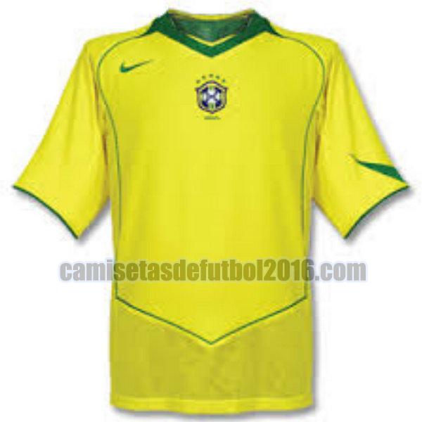 camiseta primera brasil 2004-2005