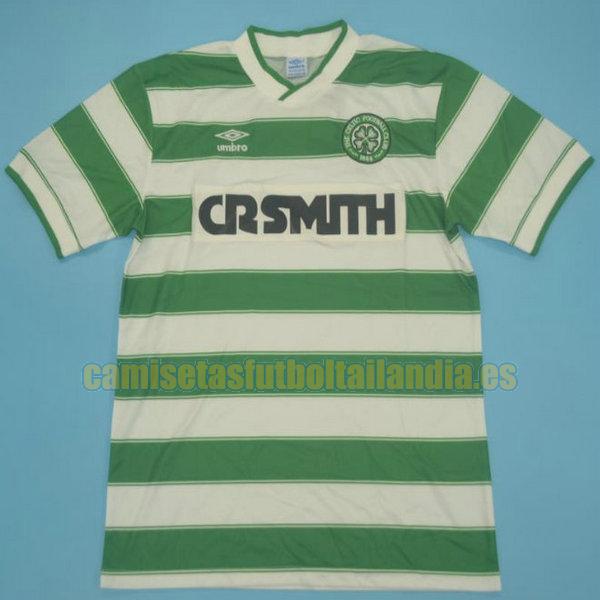camiseta primera celtic 1985-1986 verde