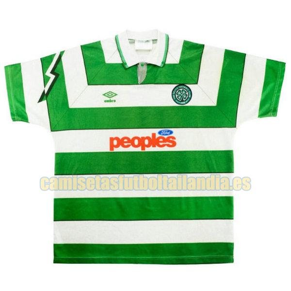 camiseta primera celtic 1991-1992 verde
