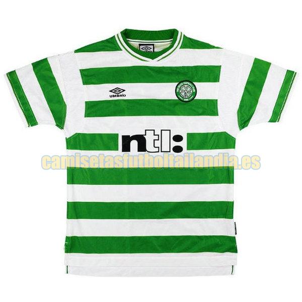 camiseta primera celtic 1999-2001 verde