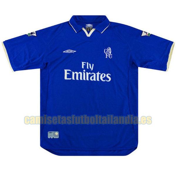 camiseta primera chelsea 2001-2003 azul