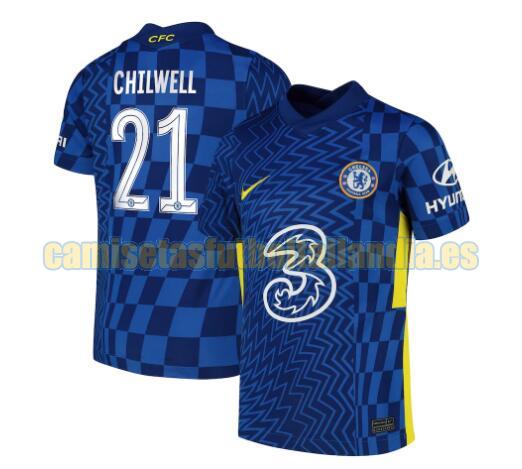 camiseta primera chelsea 2021-2022 chilwell 21