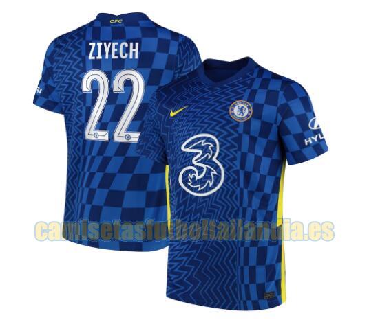 camiseta primera chelsea 2021-2022 ziyech 22