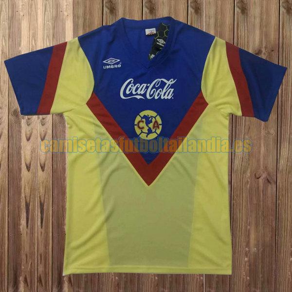 camiseta primera club américa 1988-1989 yellow