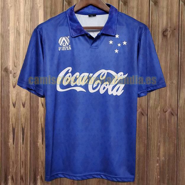 camiseta primera cruzeiro 1993-1994 azul