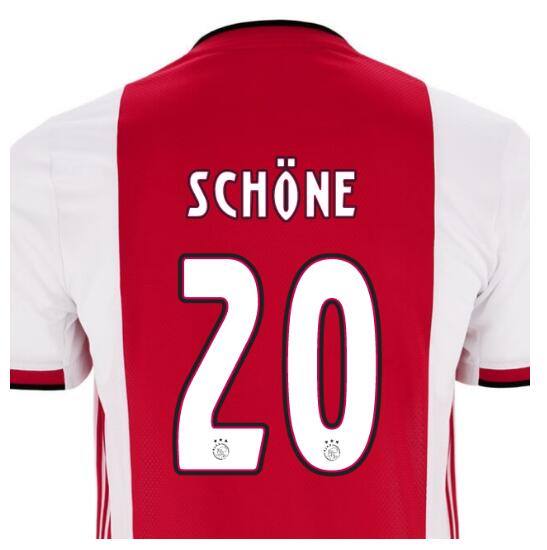 camiseta primera equipacion Lasse Schöne Ajax 2020