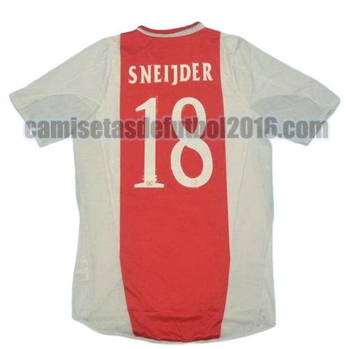camiseta primera equipacion ajax 2004-2005 sneijder 18