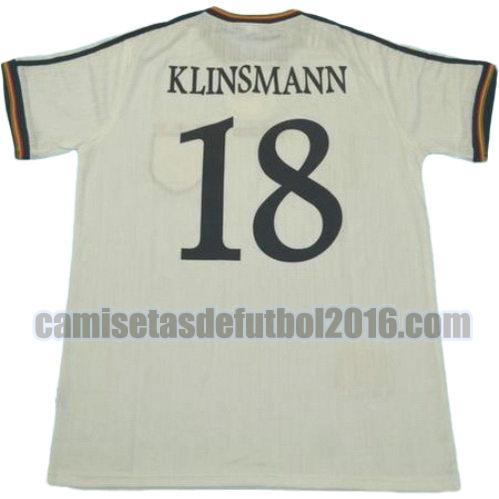 camiseta primera equipacion alemania 1996 klinsmann 18