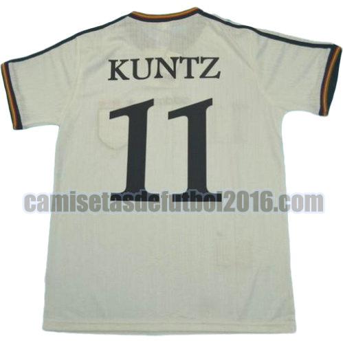 camiseta primera equipacion alemania 1996 kuntz 11
