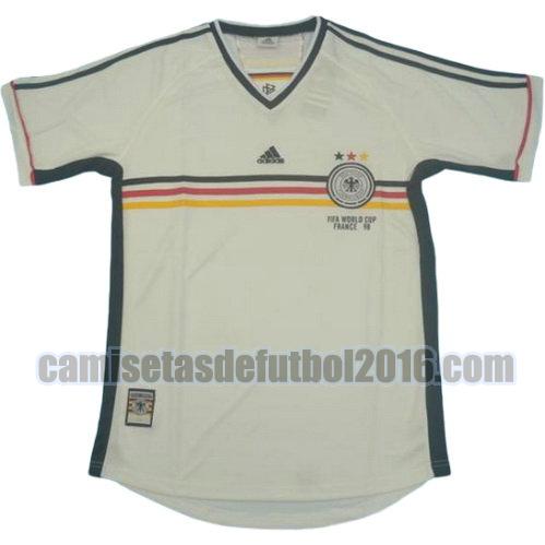 camiseta primera equipacion alemania copa mundial 1998