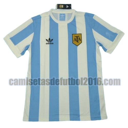 camiseta primera equipacion argentina copa mundial 1978