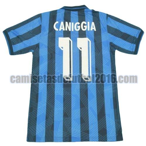 camiseta primera equipacion atalanta bc 1991 caniggia 11