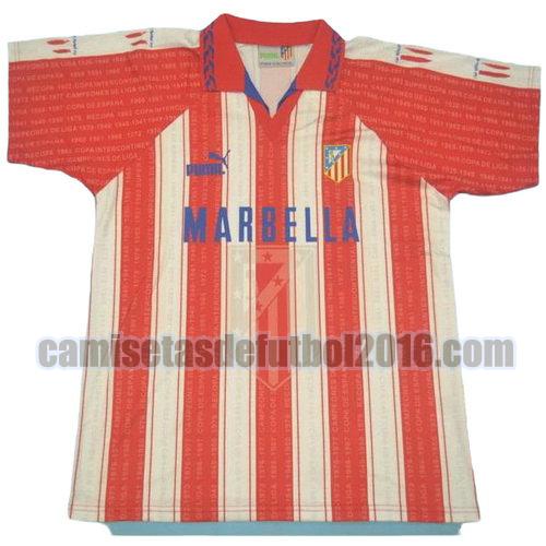 camiseta primera equipacion atletico madrid 1995-1996
