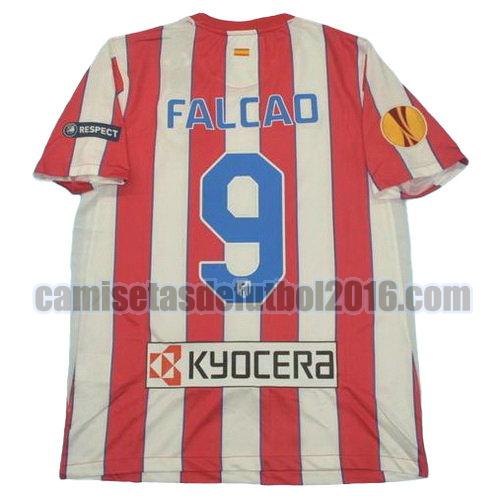 camiseta primera equipacion atletico madrid 2011-2012 falcao 9