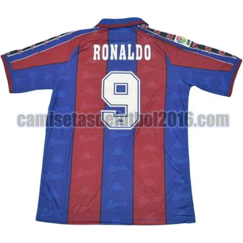 camiseta primera equipacion barcelona 1996-1997 ronaldo 9
