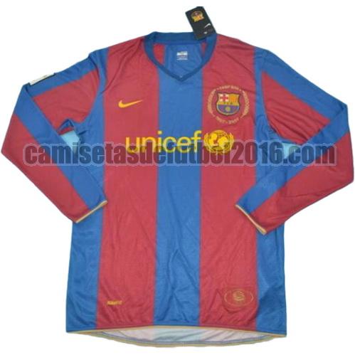 camiseta primera equipacion barcelona 2007-2008 ml