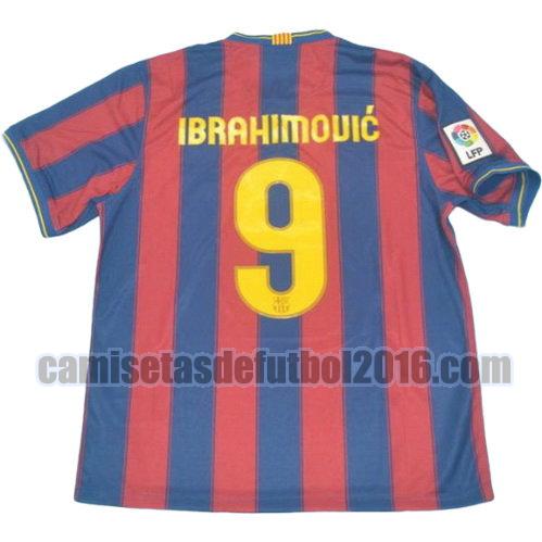 camiseta primera equipacion barcelona 2009-2010 ibrahimouic 9