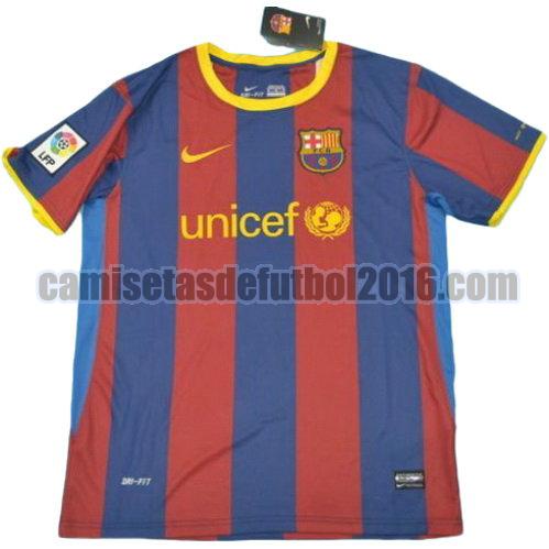 camiseta primera equipacion barcelona lfp 2010-2011