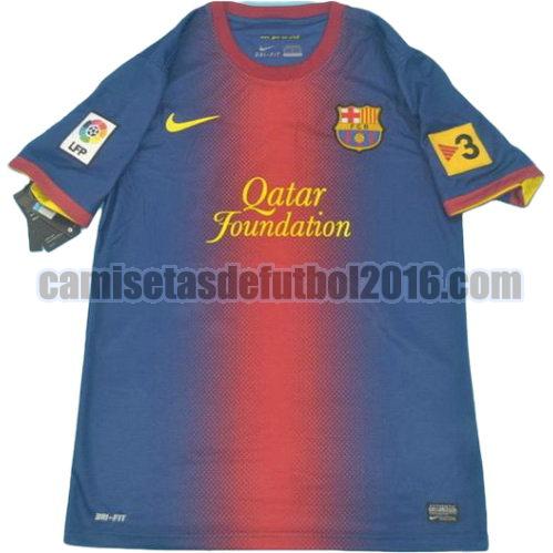 camiseta primera equipacion barcelona lfp 2012-2013
