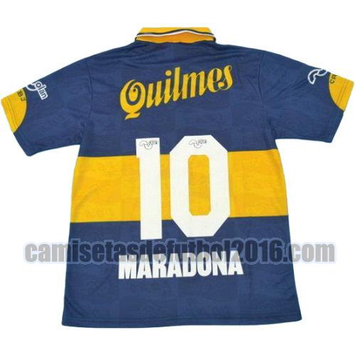 camiseta primera equipacion boca juniors 1995 maradona 10