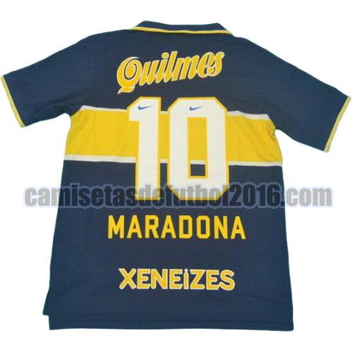 camiseta primera equipacion boca juniors 1996-1997 maradona 10