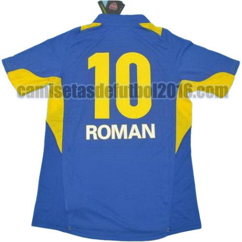 camiseta primera equipacion boca juniors 2005 roman 10
