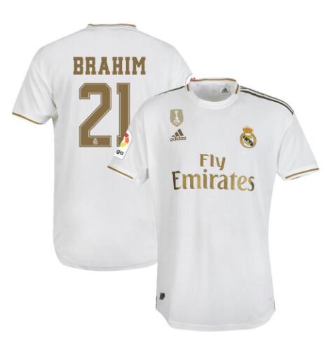 camiseta primera equipacion brahim diaz Real Madrid 2020