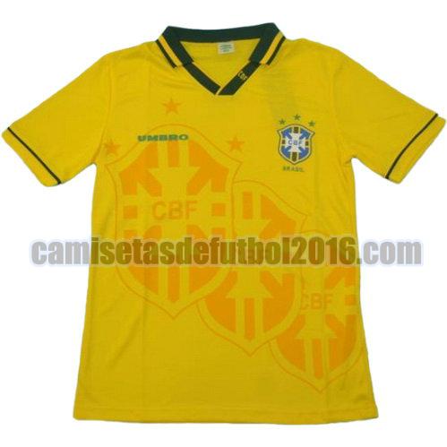 camiseta primera equipacion brasil copa mundial 1994